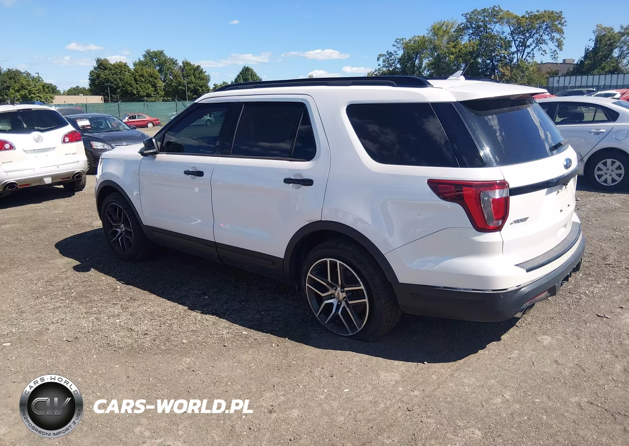 2018 Ford Explorer Sport VIN:1FM5K8GT3JGA86875 - 3