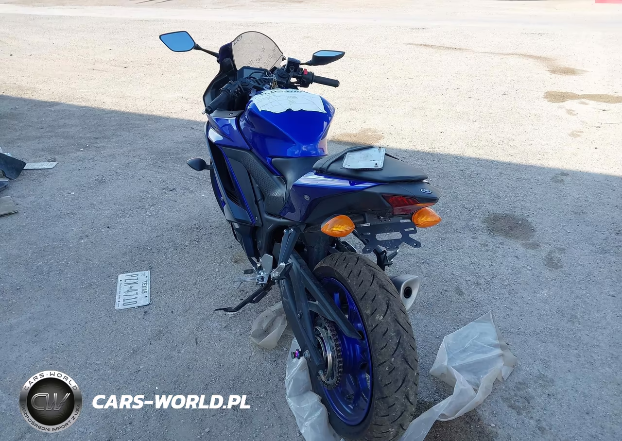 2024 Yamaha Yzfr3 A VIN:MH3RH18Y4RK014602 - 3