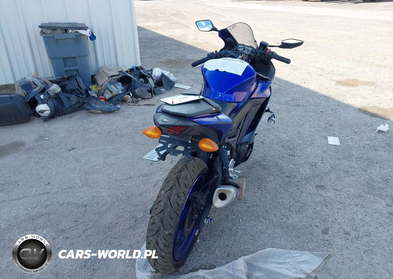 2024 Yamaha Yzfr3 A VIN:MH3RH18Y4RK014602 - 4