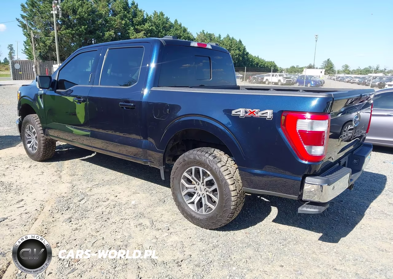 2022 Ford F-150 Lariat VIN:1FTFW1E52NKD74348 - 3