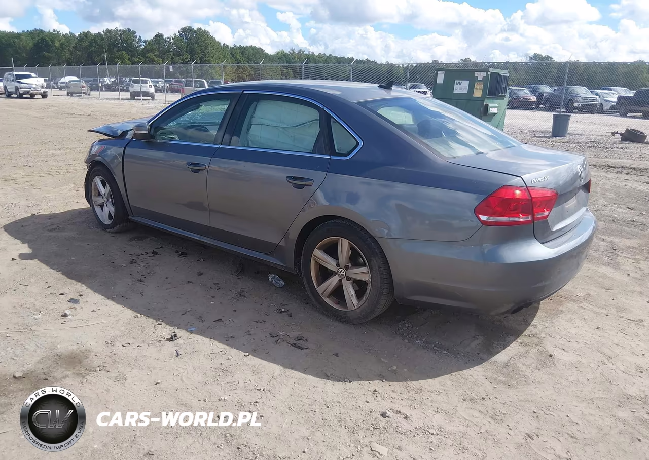2014 Volkswagen Passat 1.8T Se VIN:1VWBS7A38EC055142 - 3
