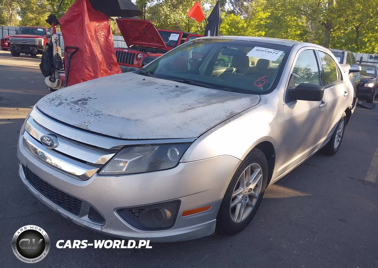 2010 Ford Fusion S VIN:3FAHP0GA4AR340255 - 2