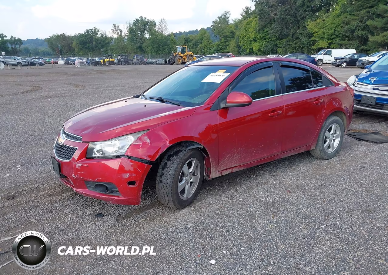 2012 Chevrolet Cruze 1Lt VIN:1G1PF5SC3C7404836 - 2