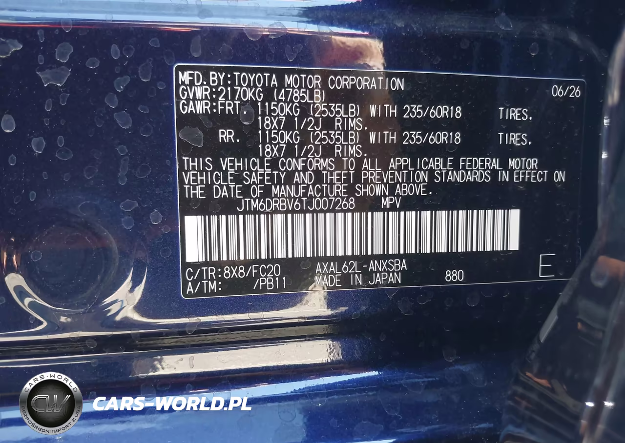 2026 Toyota Rav4 Se VIN:JTM6DRBV6TJ007268 - 9