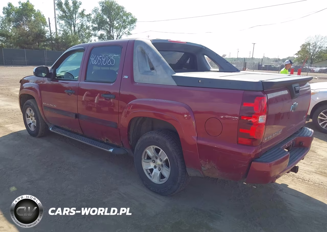 2007 Chevrolet Avalanche 1500 Lt VIN:3GNFK12397G178102 - 3