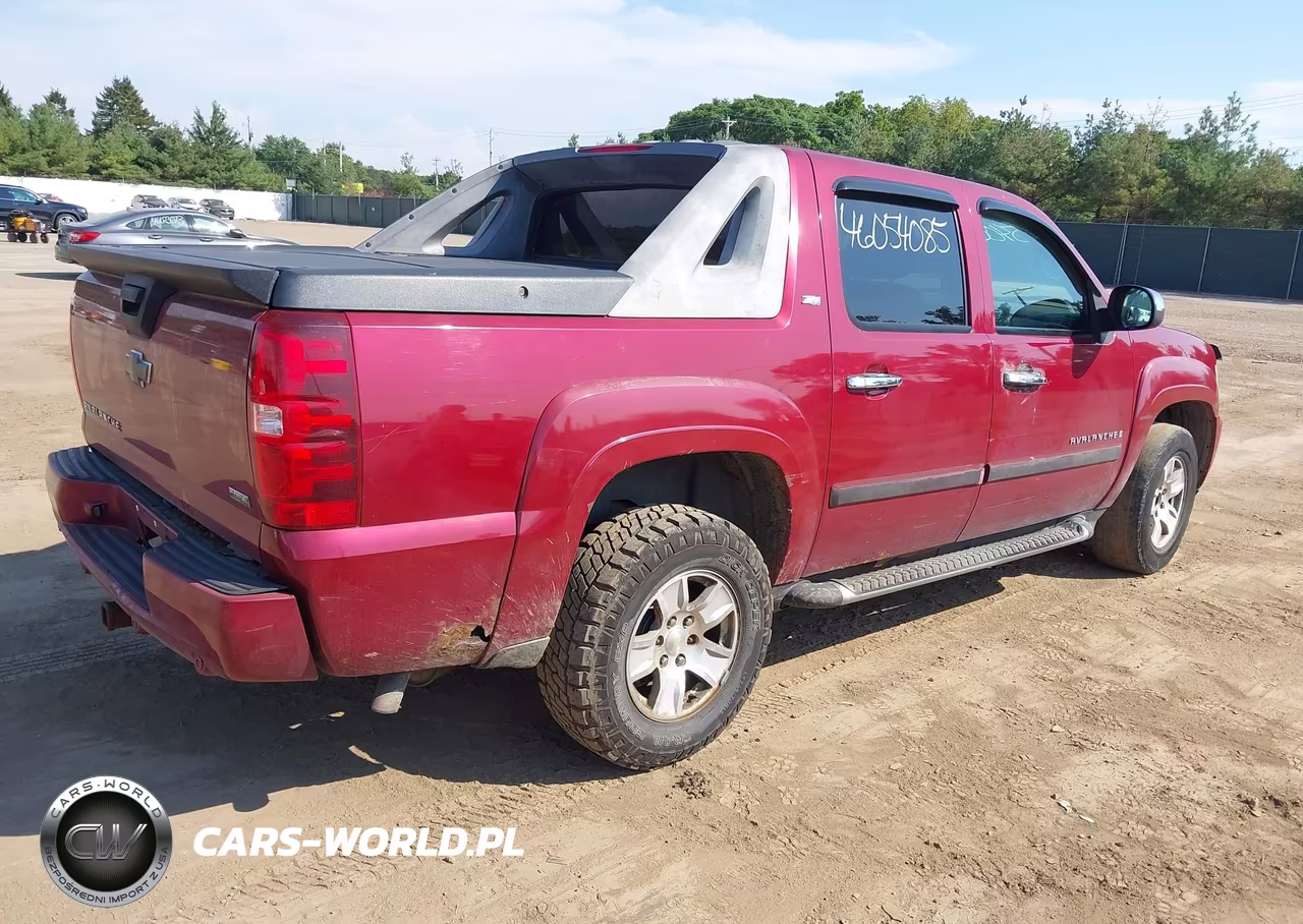 2007 Chevrolet Avalanche 1500 Lt VIN:3GNFK12397G178102 - 4