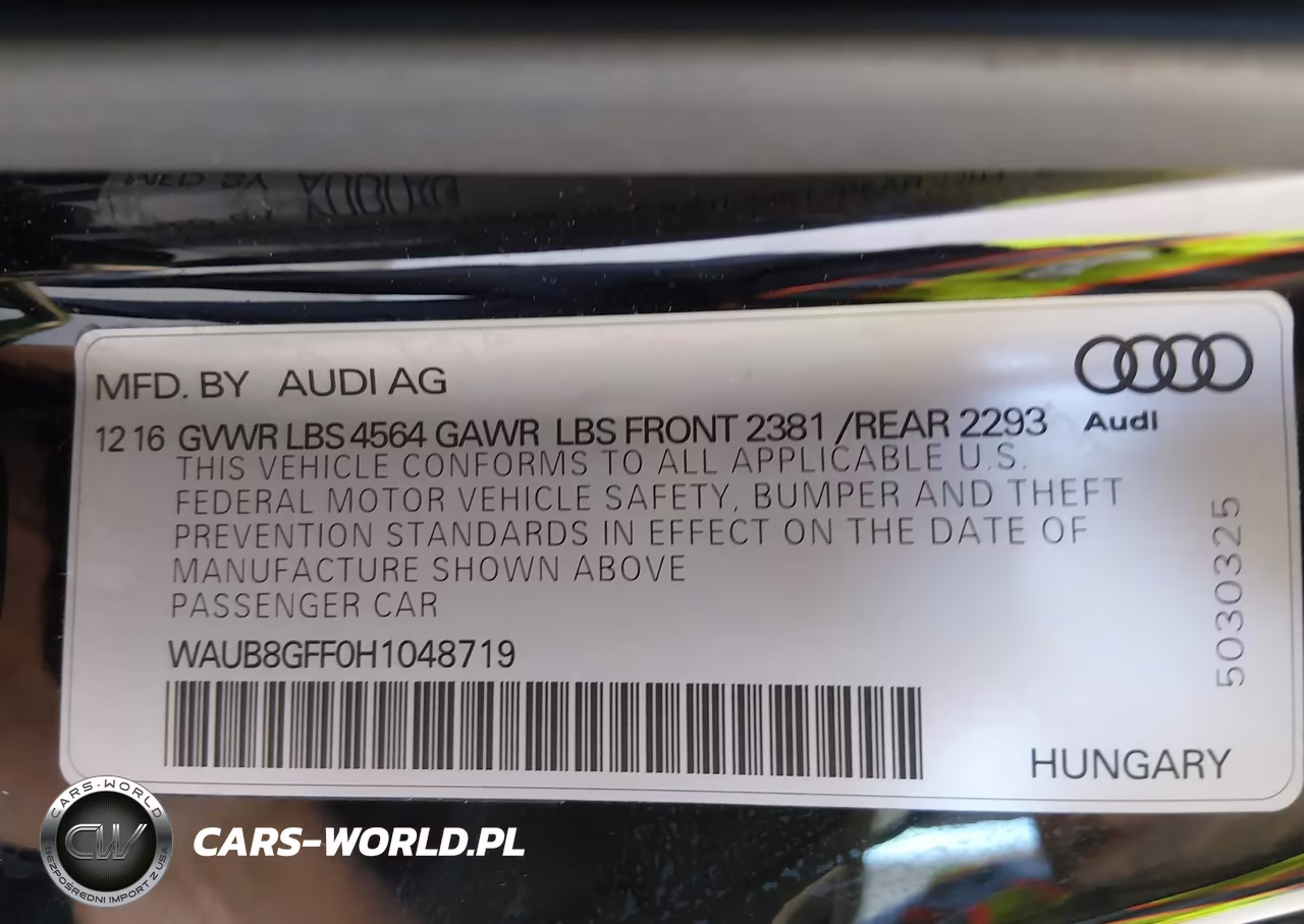 2017 Audi A3 2.0T Premium VIN:WAUB8GFF0H1048719 - 9