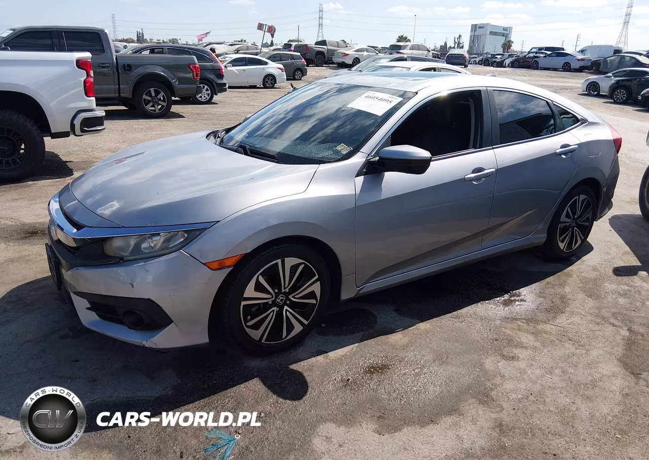 2016 Honda Civic Ex-L VIN:2HGFC1F74GH647021 - 2