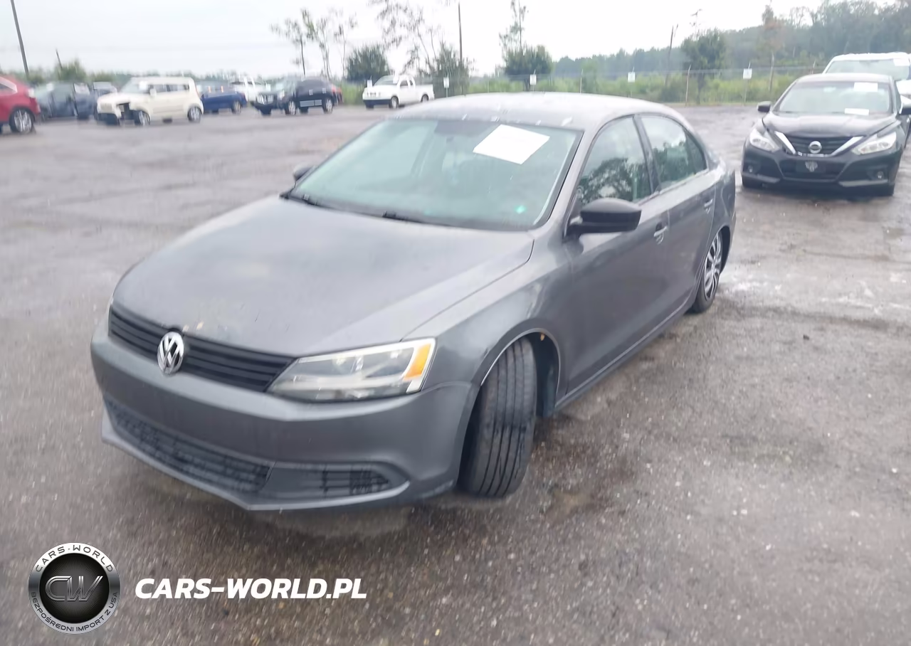 2012 Volkswagen Jetta 2.0L S VIN:3VW2K7AJ2CM390651 - 2