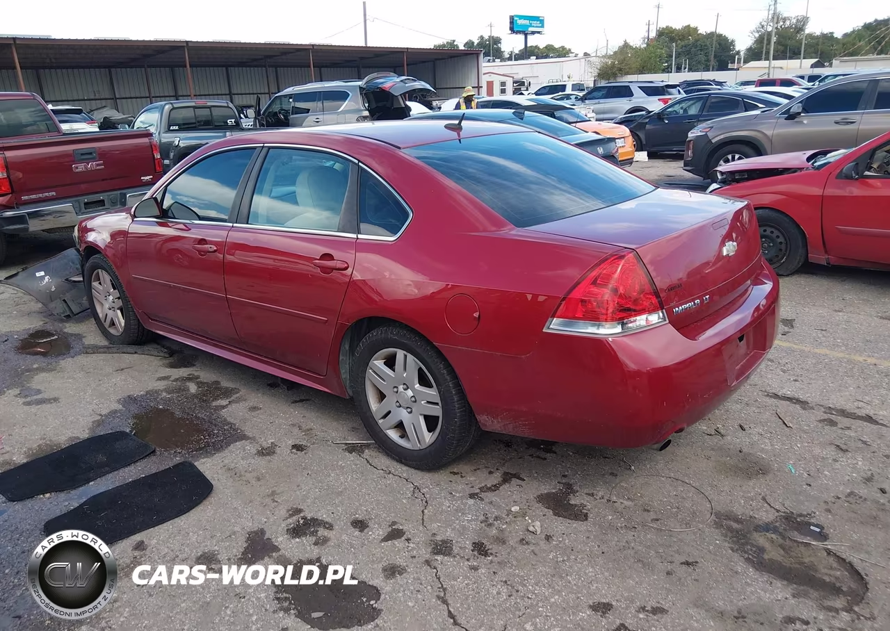 2013 Chevrolet Impala Lt VIN:2G1WG5E33D1256867 - 3