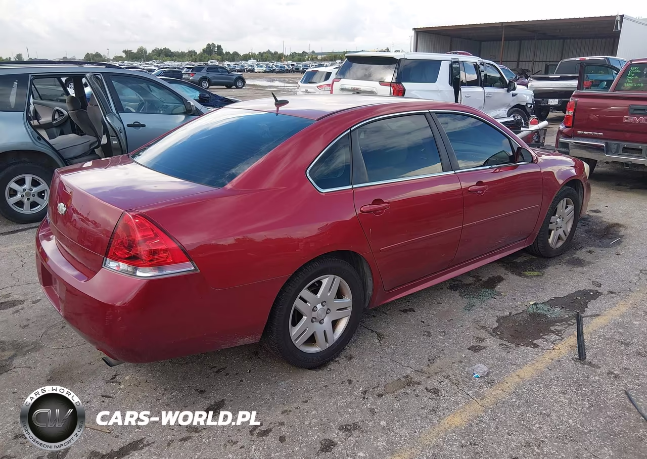 2013 Chevrolet Impala Lt VIN:2G1WG5E33D1256867 - 4