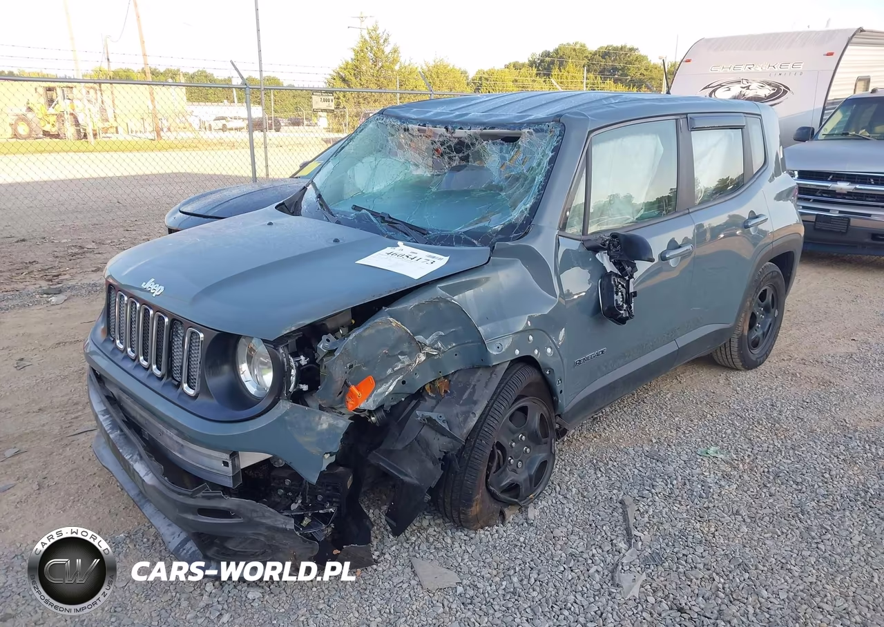 2017 Jeep Renegade Sport Fwd VIN:ZACCJAAB3HPE75664 - 2