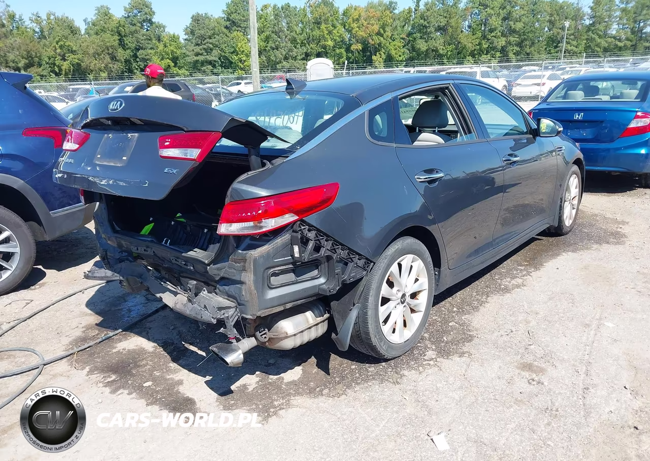 2016 Kia Optima Ex VIN:5XXGU4L39GG092587 - 4