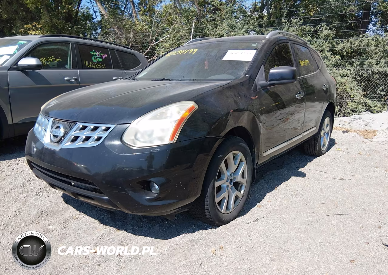 2011 Nissan Rogue Sv VIN:JN8AS5MV0BW667298 - 2