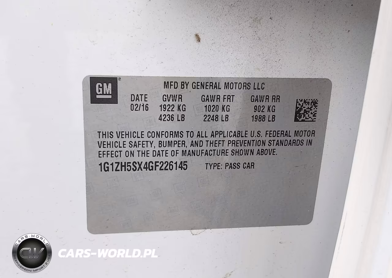 2016 Chevrolet Malibu Premier VIN:1G1ZH5SX4GF226145 - 9