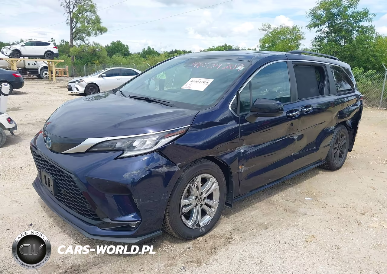 2022 Toyota Sienna Xse VIN:5TDDSKFC1NS067736 - 2