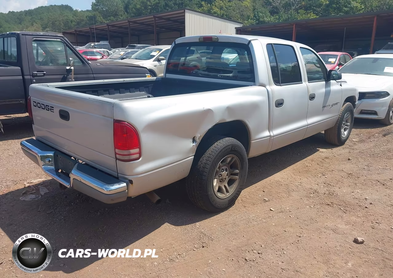 2001 Dodge Dakota Slt-Sport VIN:1B7HL2AXX1S263104 - 4
