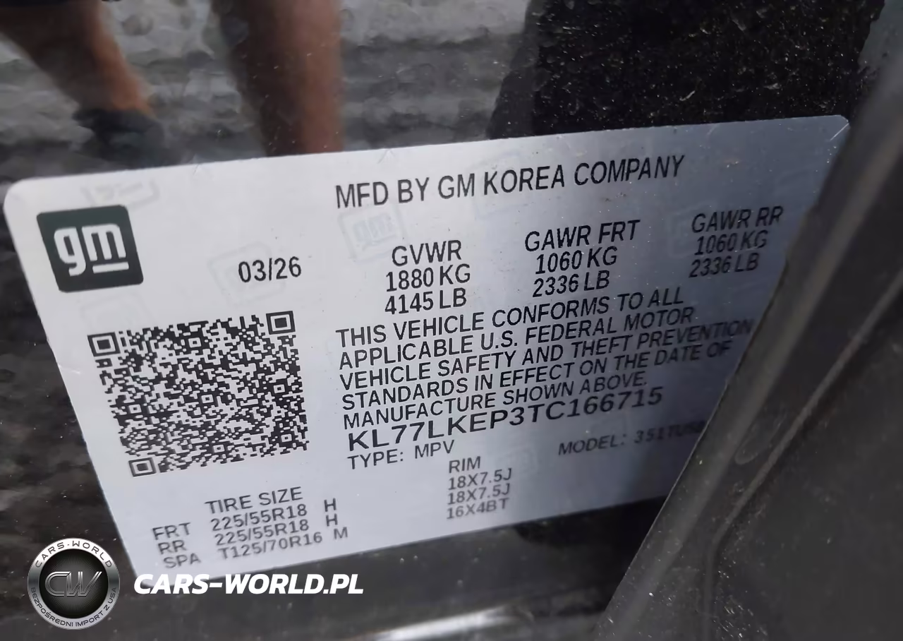 2026 Chevrolet Trax Fwd Activ VIN:KL77LKEP3TC166715 - 9