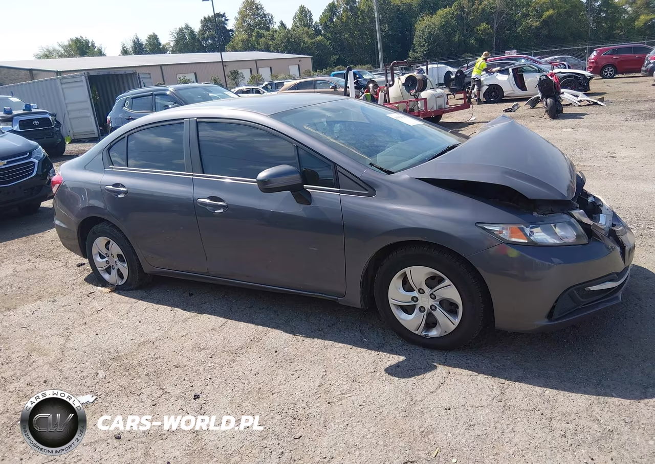 2014 Honda Civic Lx VIN:2HGFB2F5XEH508368 - 13