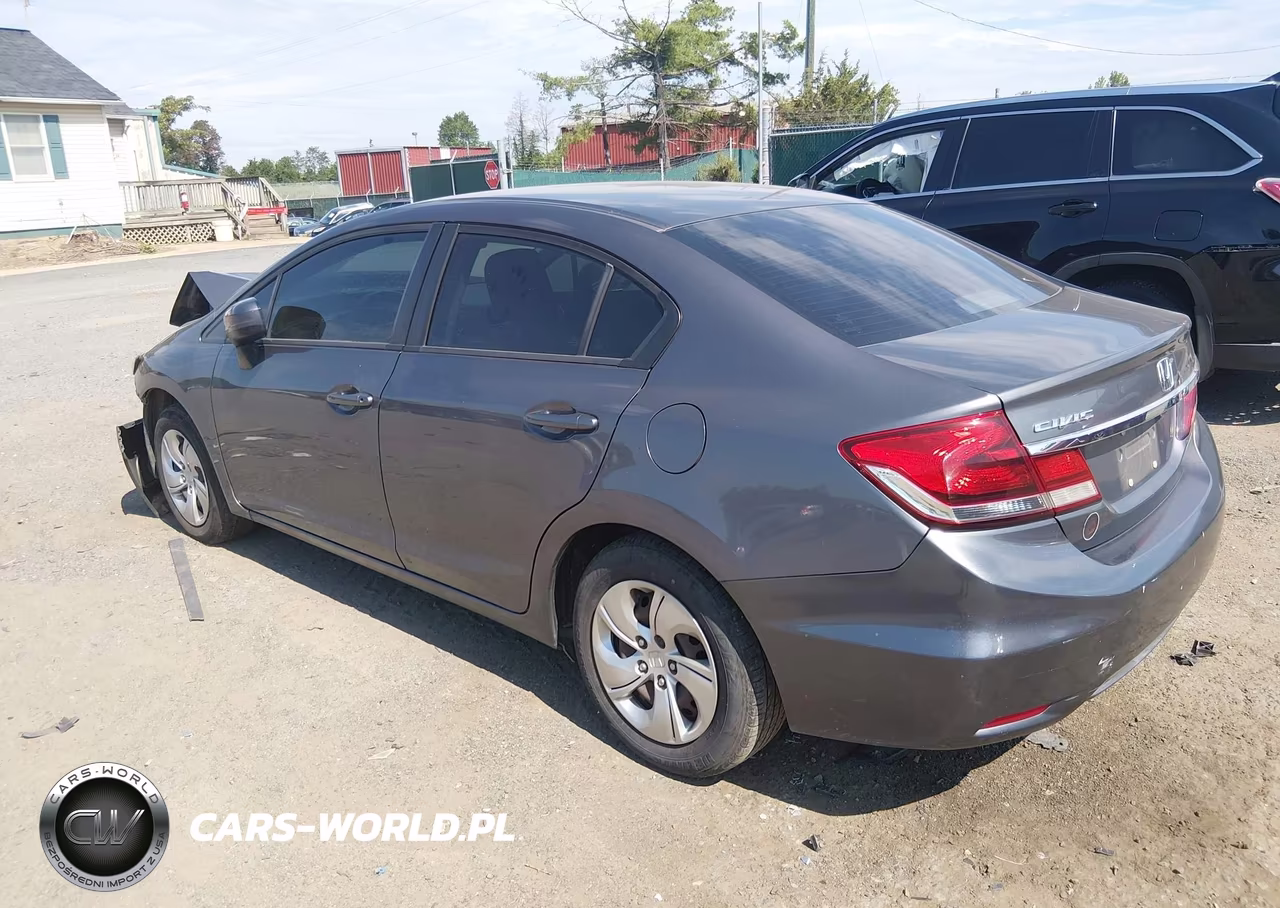 2014 Honda Civic Lx VIN:2HGFB2F5XEH508368 - 3