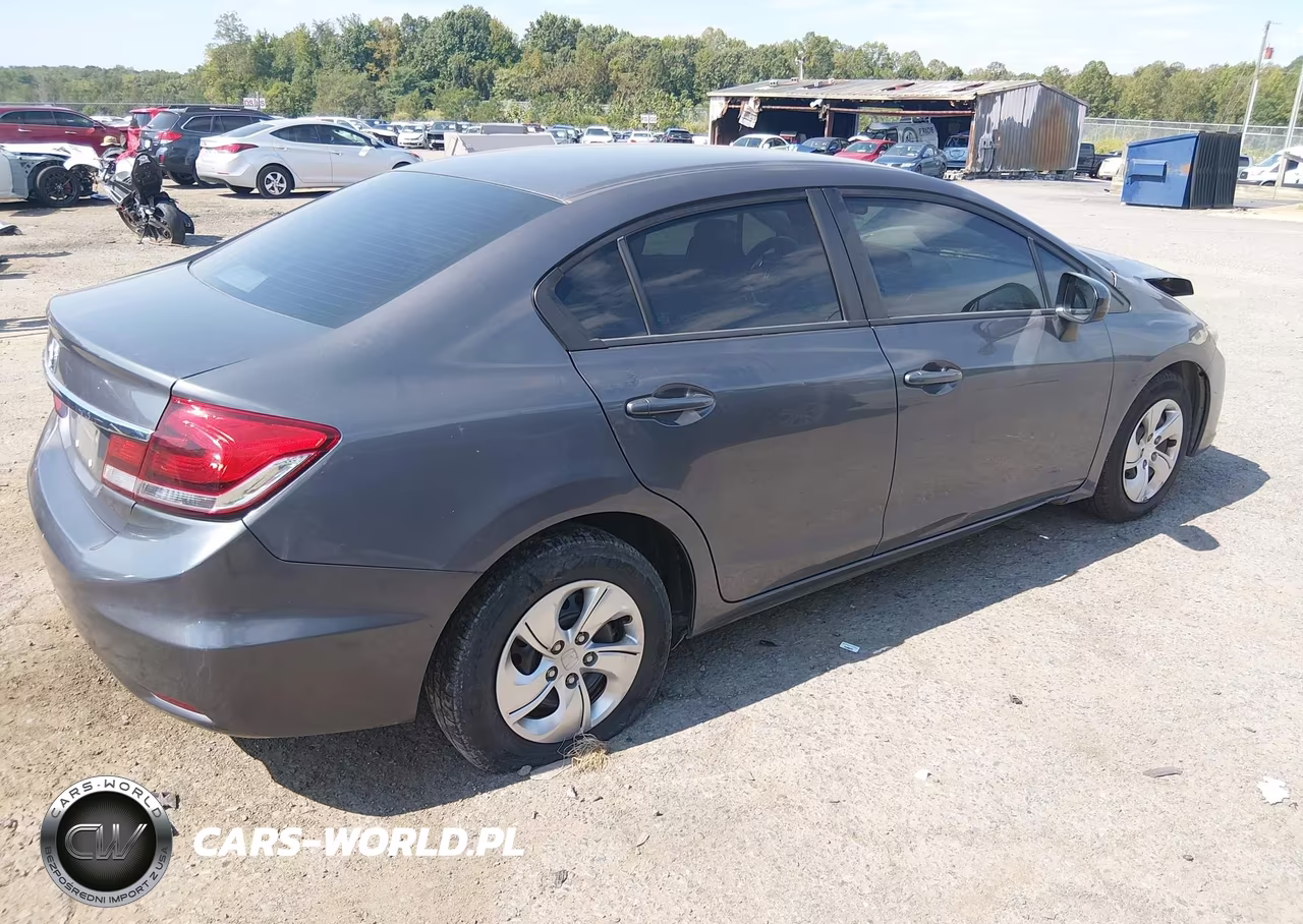 2014 Honda Civic Lx VIN:2HGFB2F5XEH508368 - 4