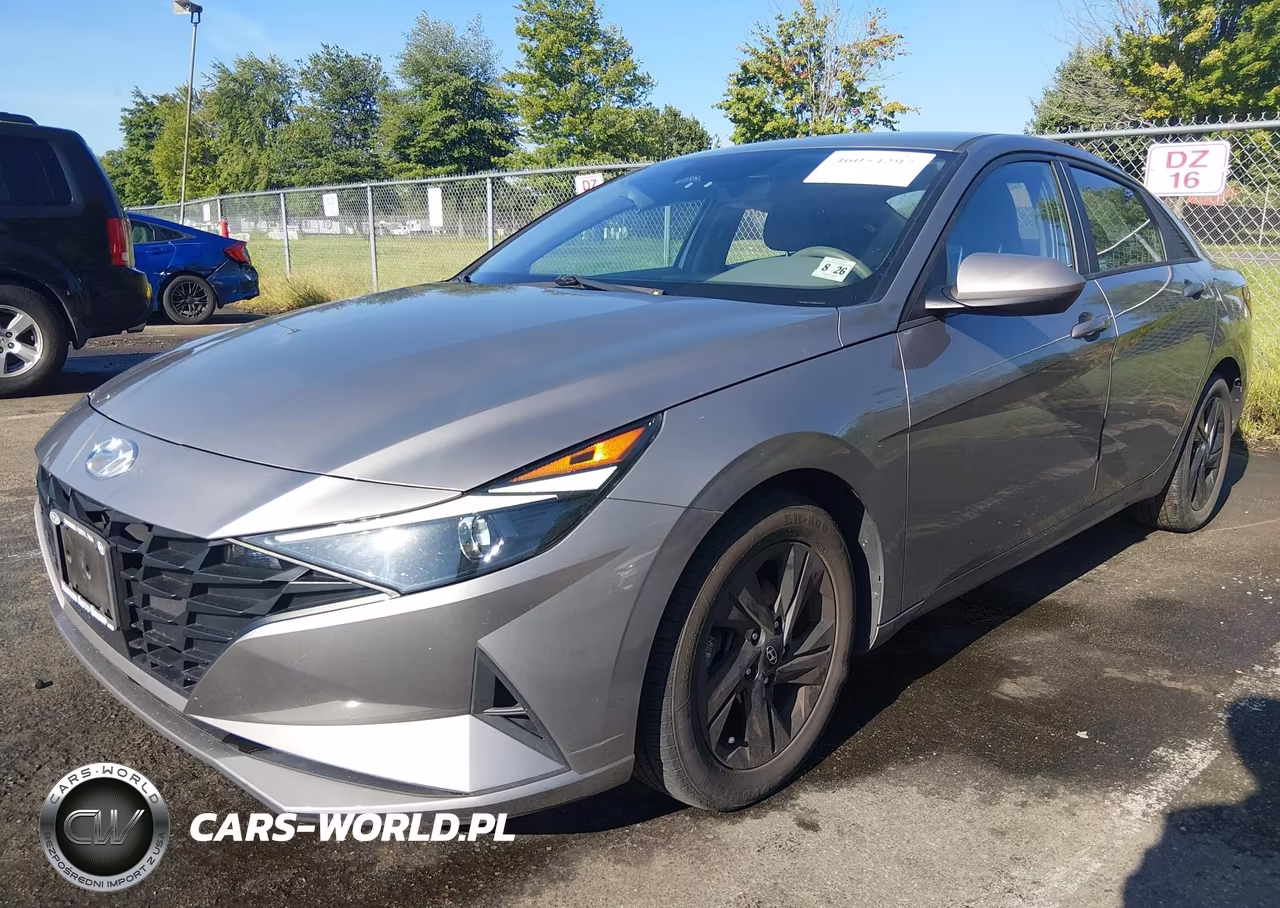 2021 Hyundai Elantra Sel VIN:KMHLS4AG7MU206744 - 2