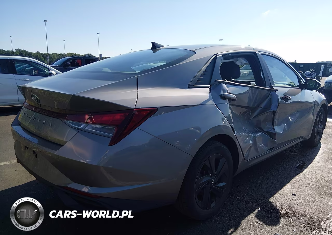 2021 Hyundai Elantra Sel VIN:KMHLS4AG7MU206744 - 4