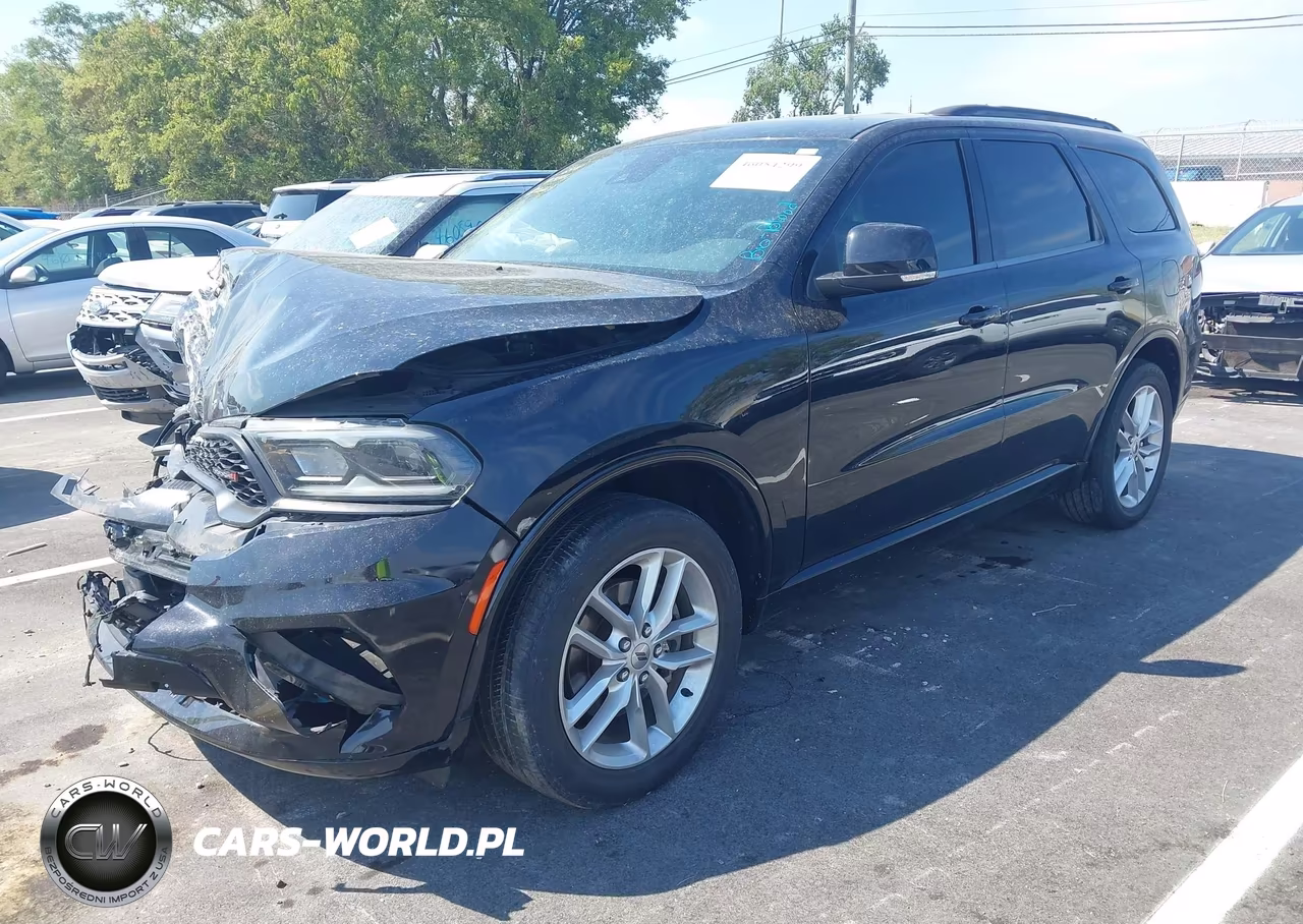 2022 Dodge Durango Gt Plus Awd VIN:1C4RDJDG7NC135734 - 2