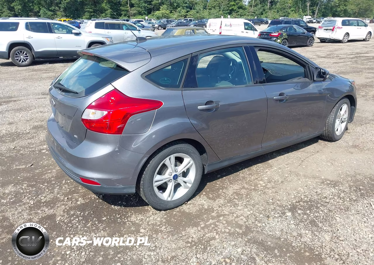 2014 Ford Focus Se VIN:1FADP3K25EL462451 - 4