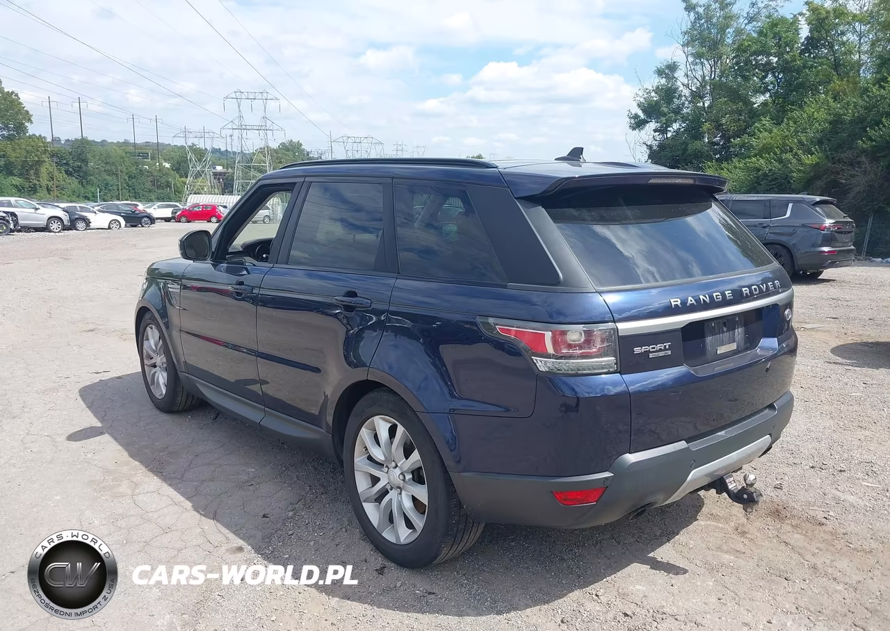 2016 Land Rover Range Rover Sport 3.0L V6 Turbocharged Diesel Hse Td6 VIN:SALWR2KF2GA112552 - 3