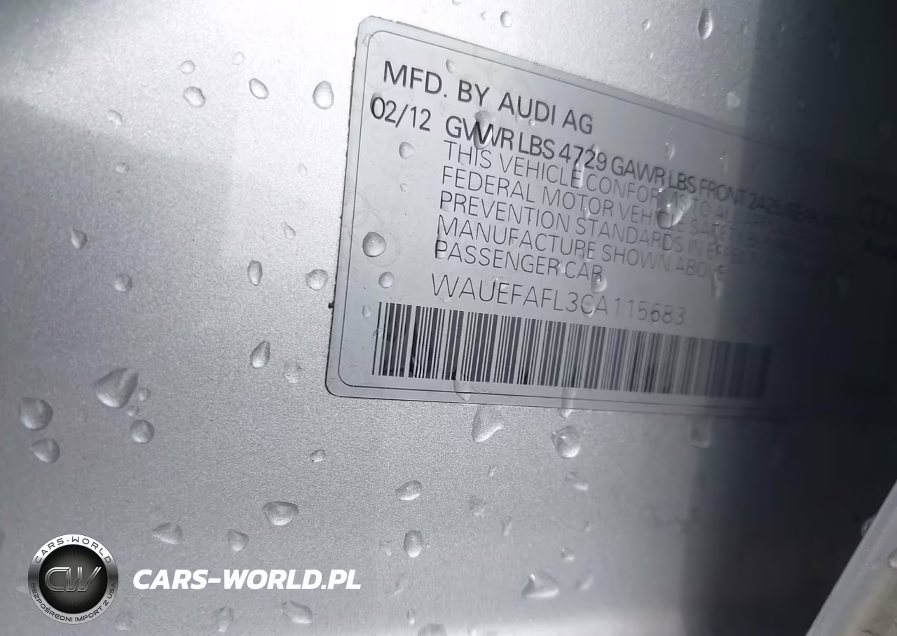 2012 Audi A4 2.0T Premium VIN:WAUEFAFL3CA115683 - 9
