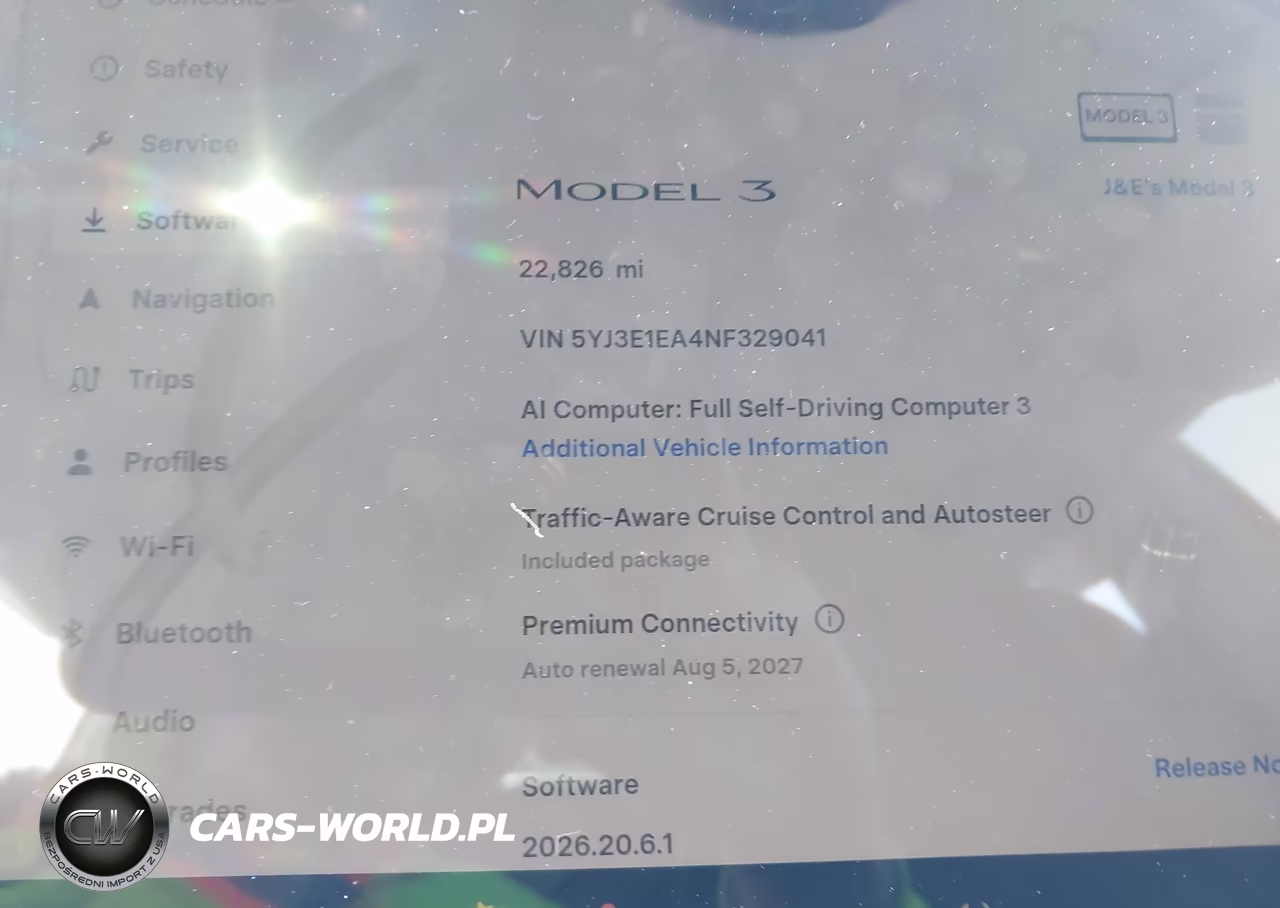 2022 Tesla Model 3 Rear-Wheel Drive VIN:5YJ3E1EA4NF329041 - 15