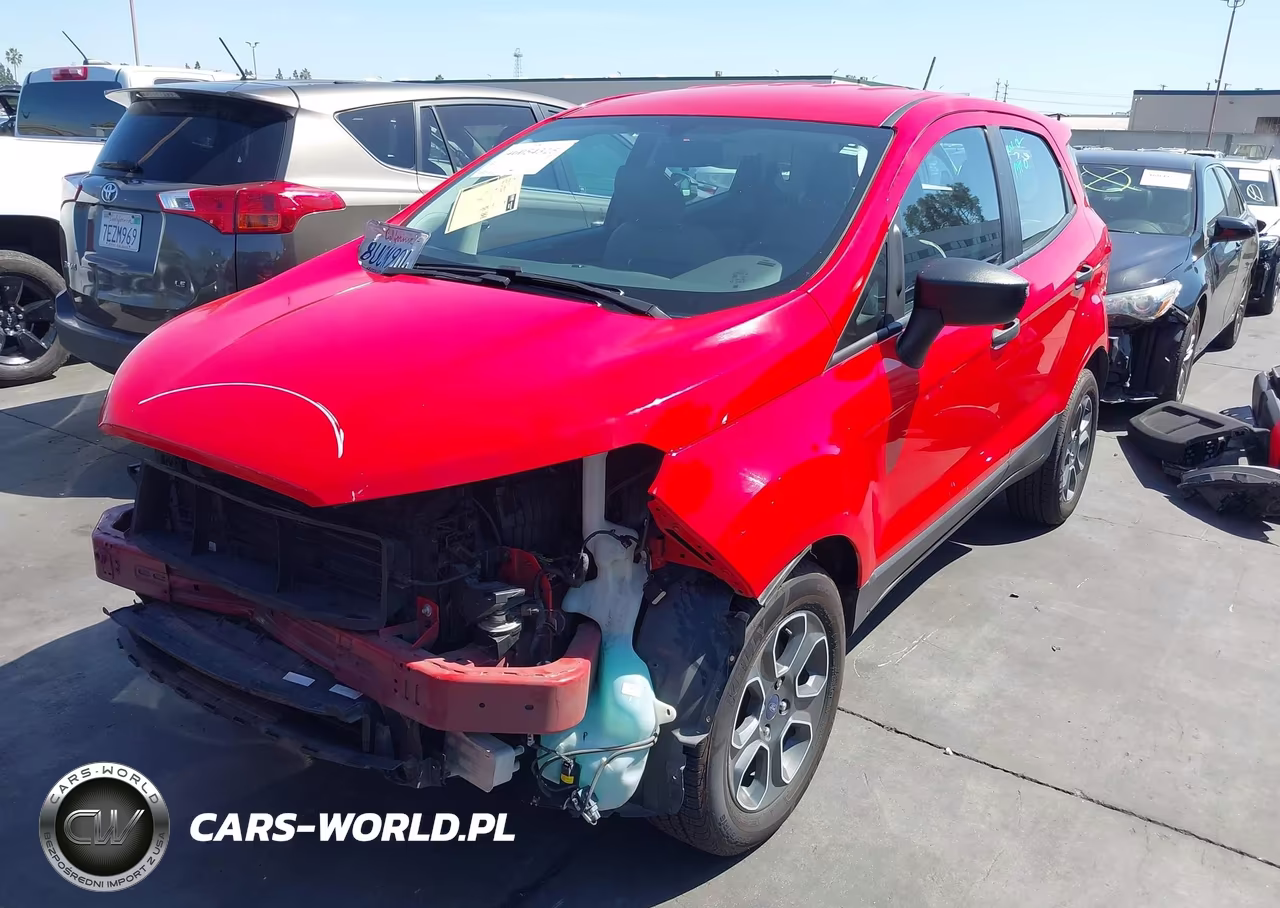 2020 Ford Ecosport S VIN:MAJ3S2FE0LC378480 - 2