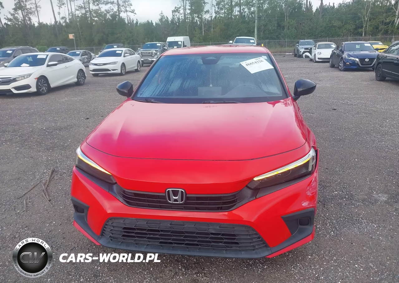 2022 Honda Civic Sport VIN:2HGFE2F51NH537510 - 12