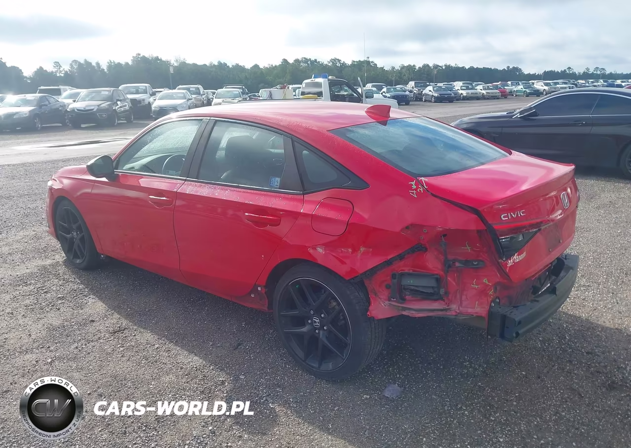 2022 Honda Civic Sport VIN:2HGFE2F51NH537510 - 3