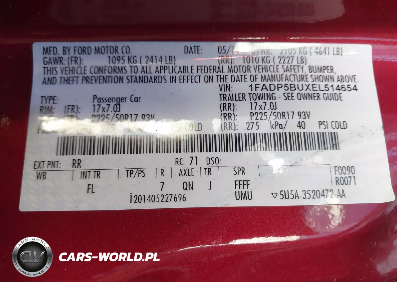 2014 Ford C-Max Hybrid Sel VIN:1FADP5BUXEL514654 - 9