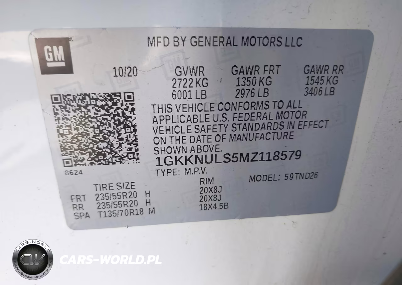 2021 GMC Acadia Awd Slt VIN:1GKKNULS5MZ118579 - 9