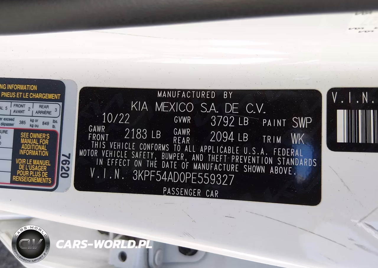 2023 Kia Forte Gt-Line VIN:3KPF54AD0PE559327 - 9
