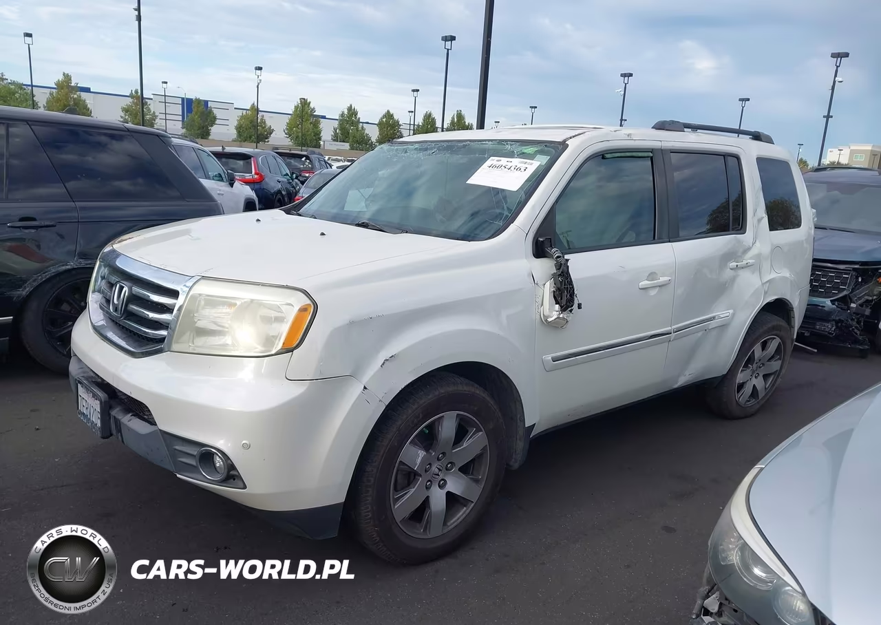 2014 Honda Pilot Touring VIN:5FNYF3H92EB011712 - 2