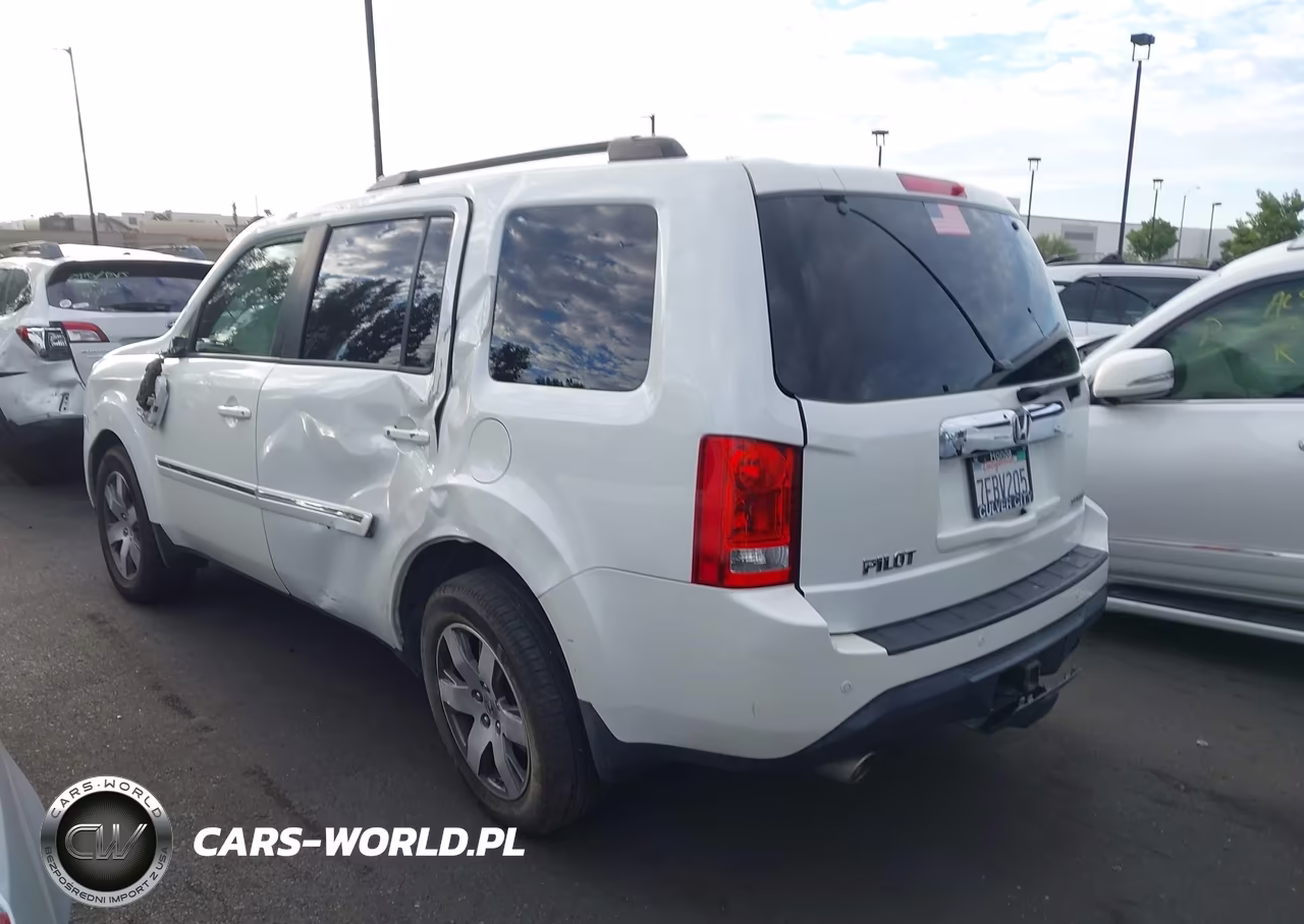 2014 Honda Pilot Touring VIN:5FNYF3H92EB011712 - 3