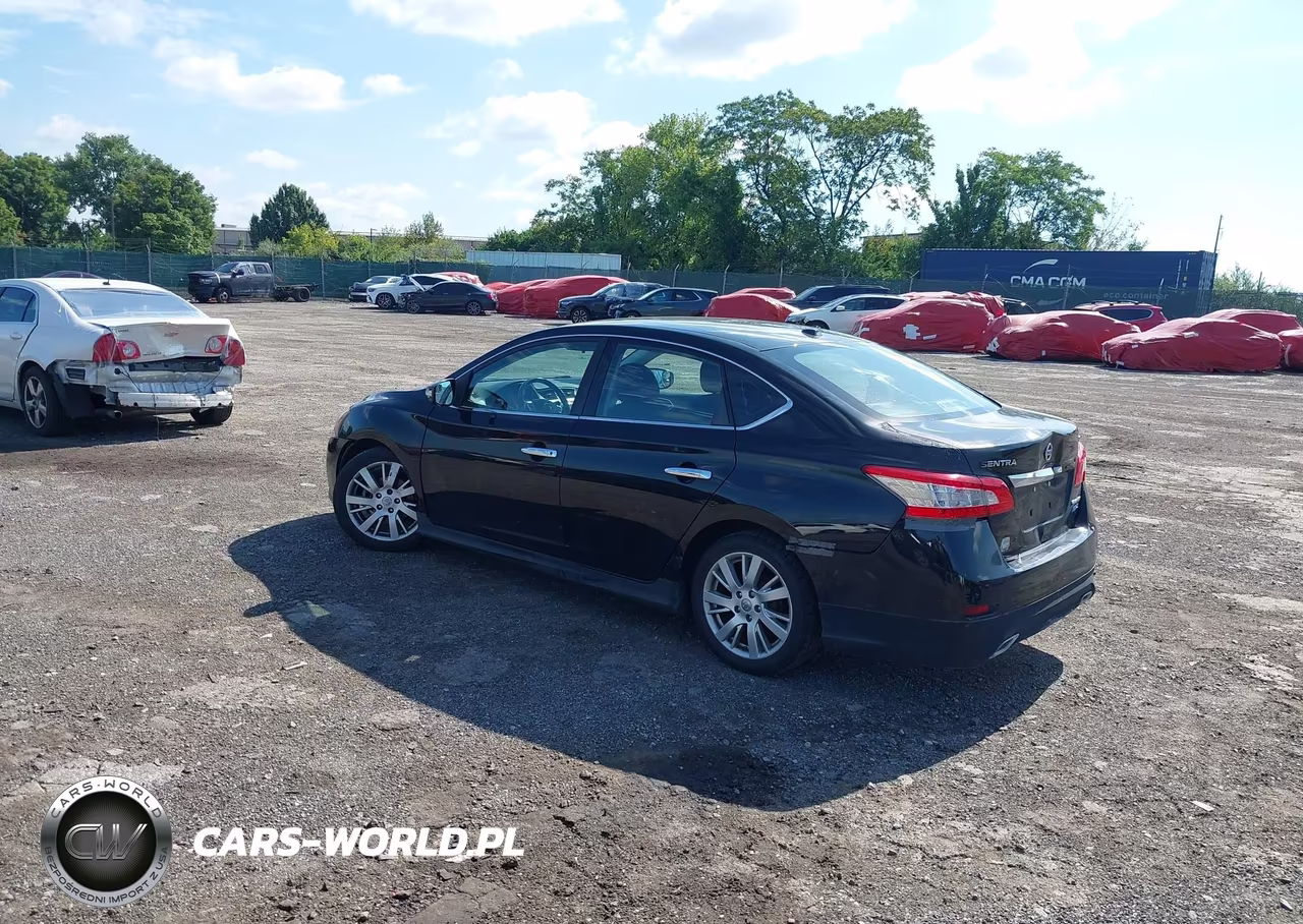 2013 Nissan Sentra Sl VIN:3N1AB7AP6DL674720 - 3