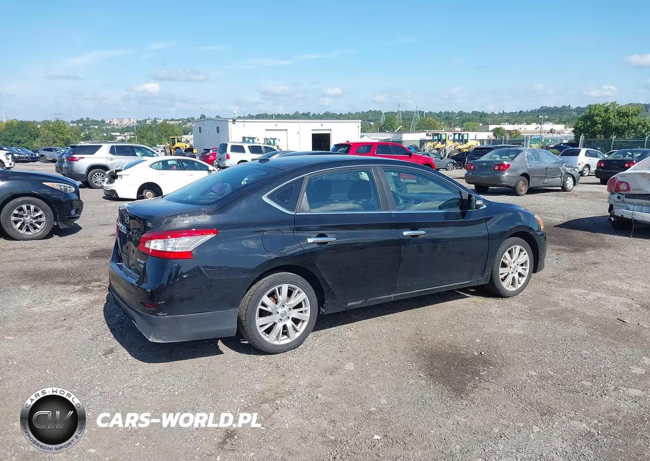 2013 Nissan Sentra Sl VIN:3N1AB7AP6DL674720 - 4