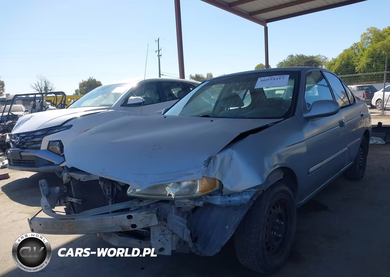 2002 Nissan Sentra Gxe VIN:3N1CB51D92L608078 - 2