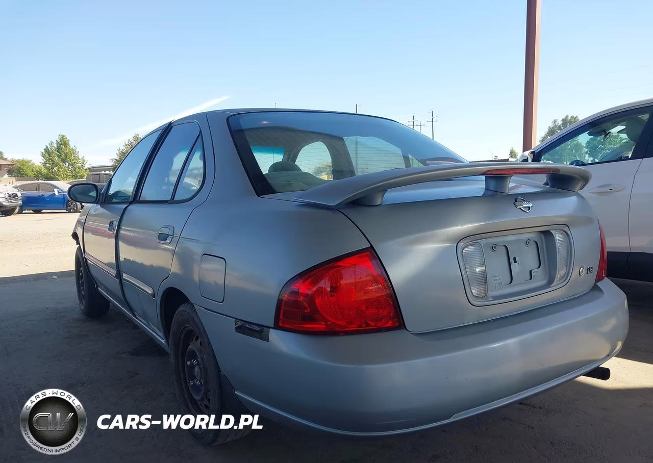 2002 Nissan Sentra Gxe VIN:3N1CB51D92L608078 - 3
