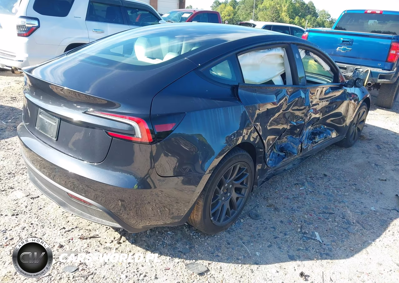 2026 Tesla Model 3 Premium Rear-Wheel Drive-Rear-Wheel Drive VIN:5YJ3E1EA6TF186316 - 4