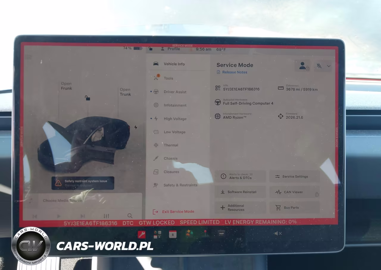 2026 Tesla Model 3 Premium Rear-Wheel Drive-Rear-Wheel Drive VIN:5YJ3E1EA6TF186316 - 7