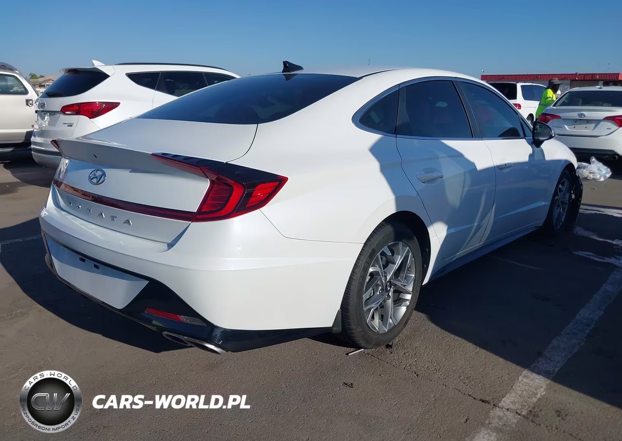 2021 Hyundai Sonata Sel VIN:5NPEL4JA1MH099237 - 4