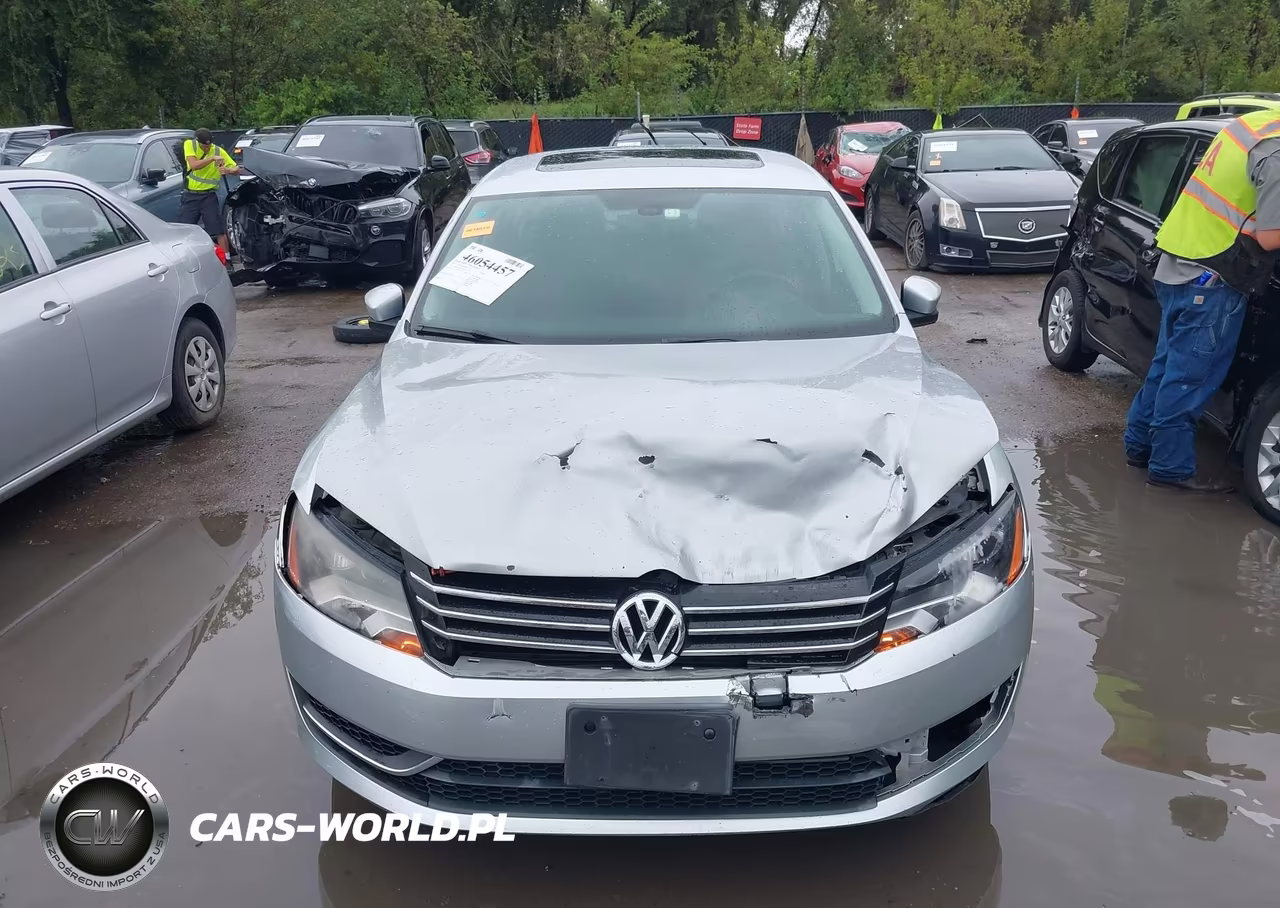 2012 Volkswagen Passat 2.5L Se VIN:1VWBH7A35CC059967 - 13