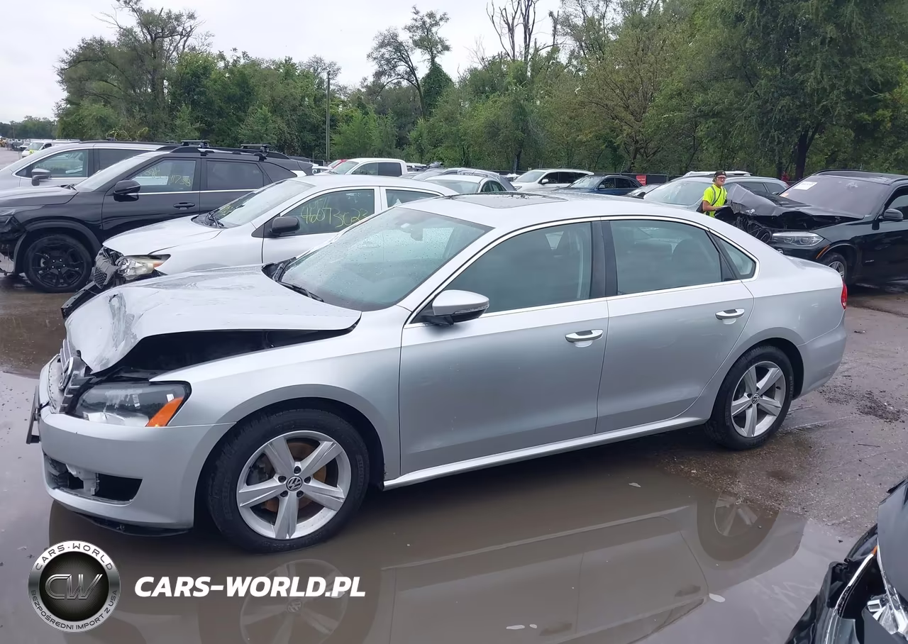 2012 Volkswagen Passat 2.5L Se VIN:1VWBH7A35CC059967 - 15