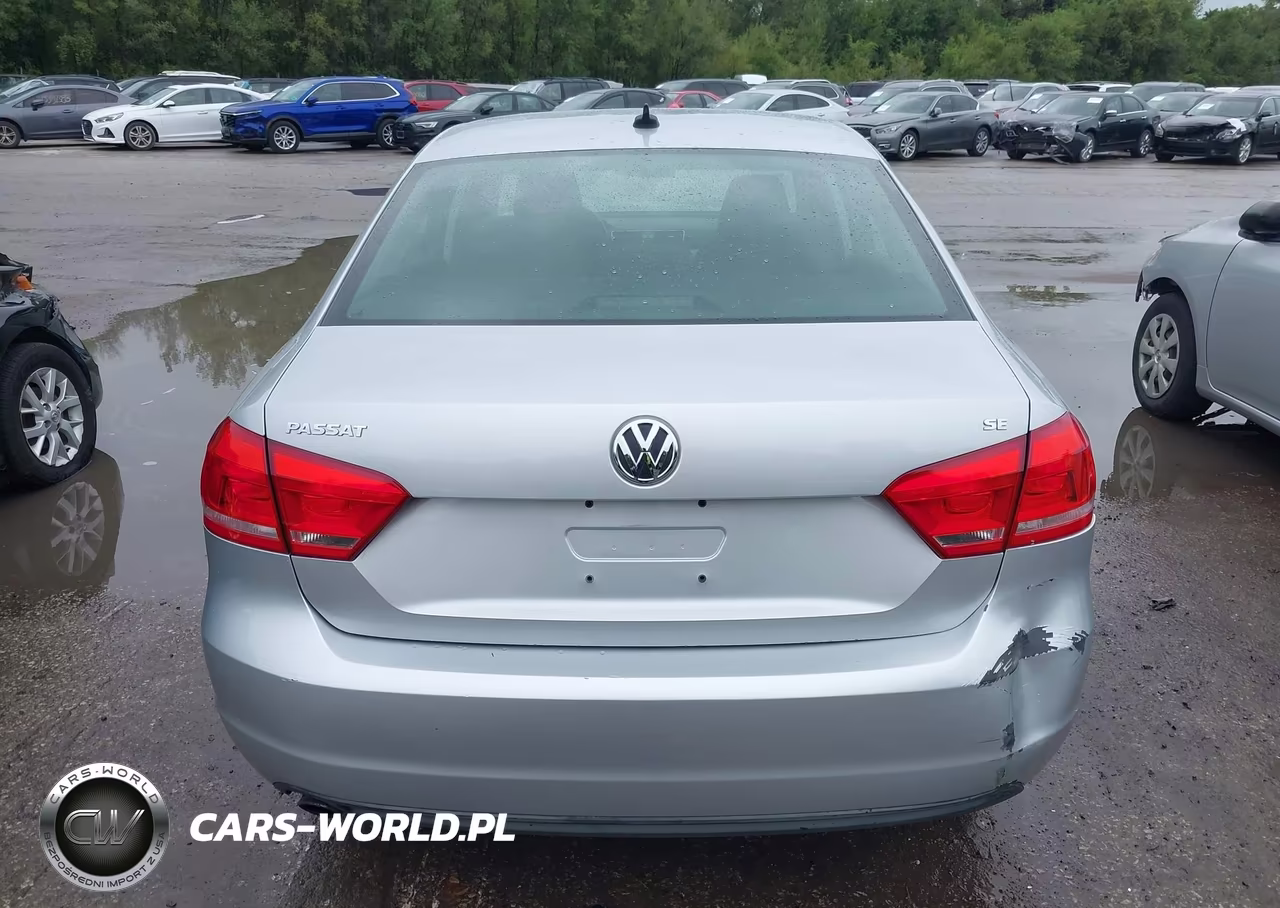 2012 Volkswagen Passat 2.5L Se VIN:1VWBH7A35CC059967 - 17